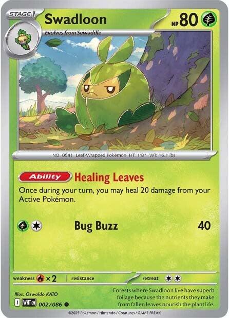 Swadloon (002/086) [Scarlet & Violet: White Flare] | Exor Games Bridgewater