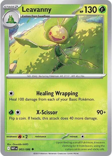Leavanny (003/086) [Scarlet & Violet: White Flare] | Exor Games Bridgewater