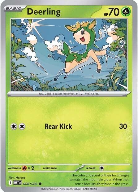 Deerling (006/086) [Scarlet & Violet: White Flare] | Exor Games Bridgewater