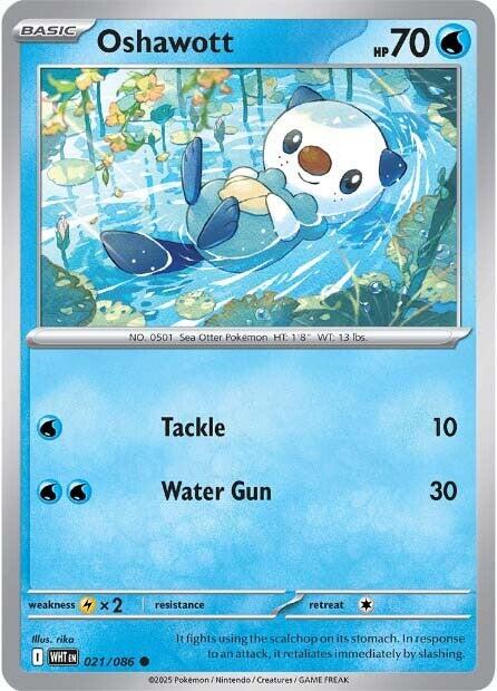 Oshawott (021/086) [Scarlet & Violet: White Flare] | Exor Games Bridgewater