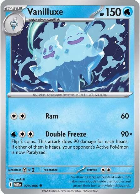 Vanilluxe (029/086) [Scarlet & Violet: White Flare] | Exor Games Bridgewater