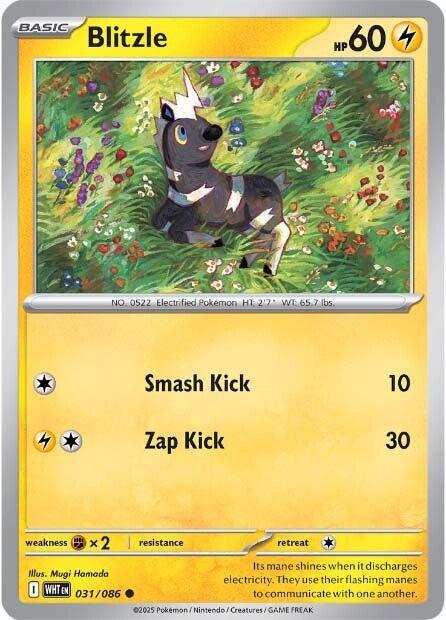 Blitzle (031/086) [Scarlet & Violet: White Flare] | Exor Games Bridgewater