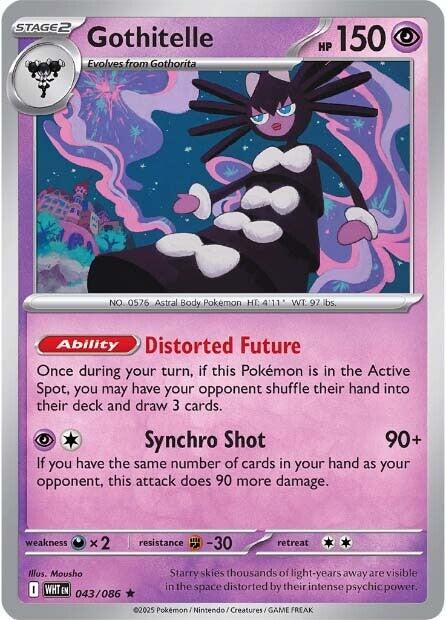 Gothitelle (043/086) [Scarlet & Violet: White Flare] | Exor Games Bridgewater