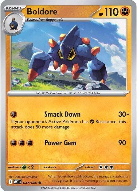 Boldore (047/086) [Scarlet & Violet: White Flare] | Exor Games Bridgewater
