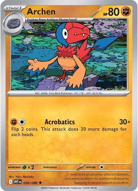 Archen (050/086) [Scarlet & Violet: White Flare] | Exor Games Bridgewater