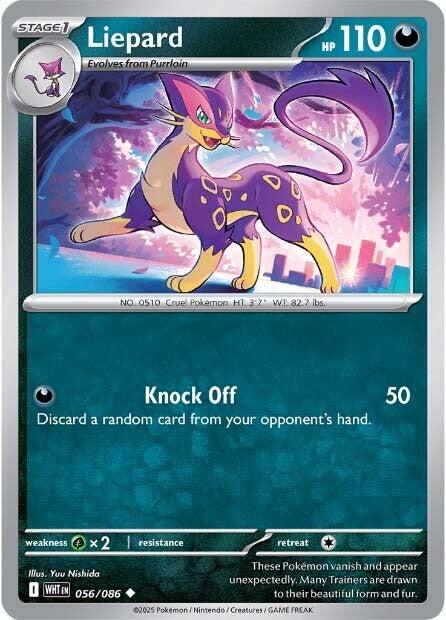 Liepard (056/086) [Scarlet & Violet: White Flare] | Exor Games Bridgewater