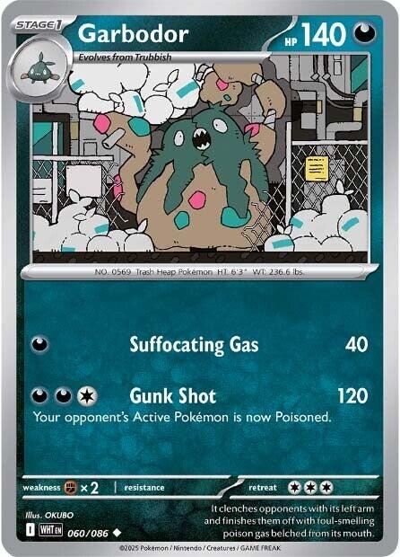 Garbodor (060/086) [Scarlet & Violet: White Flare] | Exor Games Bridgewater