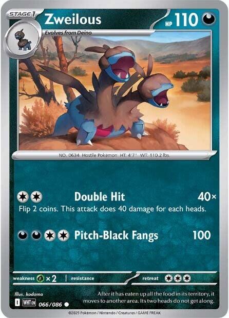 Zweilous (066/086) [Scarlet & Violet: White Flare] | Exor Games Bridgewater