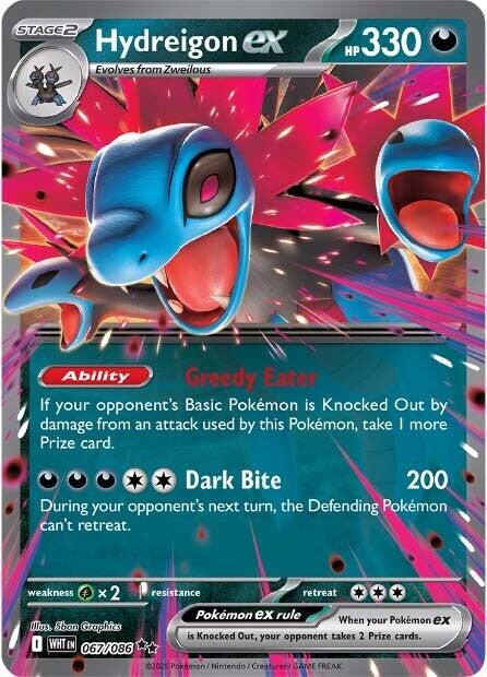 Hydreigon ex (067/086) [Scarlet & Violet: White Flare] | Exor Games Bridgewater