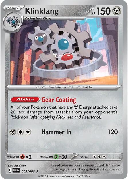 Klinklang (063/086) [Scarlet & Violet: Black Bolt] | Exor Games Bridgewater