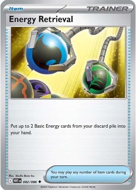 Energy Retrieval (082/086) [Scarlet & Violet: White Flare] | Exor Games Bridgewater