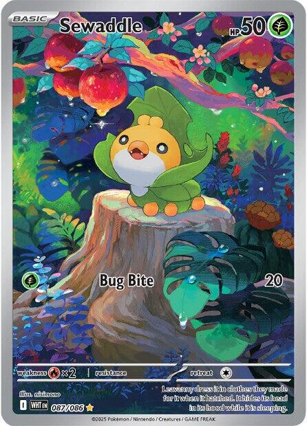 Sewaddle (087/086) [Scarlet & Violet: White Flare] | Exor Games Bridgewater
