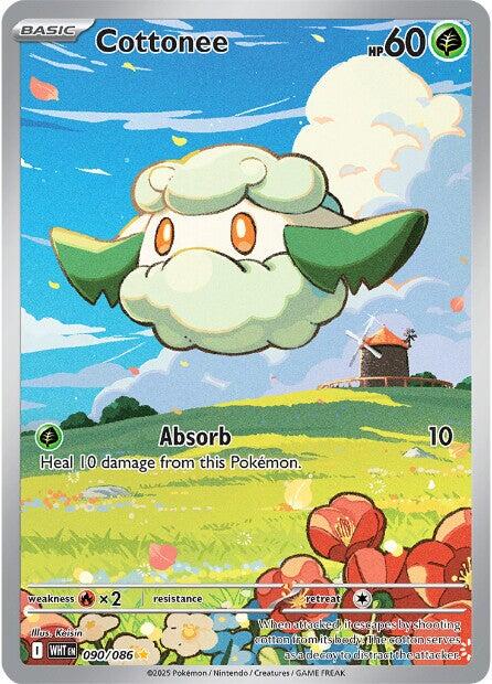 Cottonee (090/086) [Scarlet & Violet: White Flare] | Exor Games Bridgewater