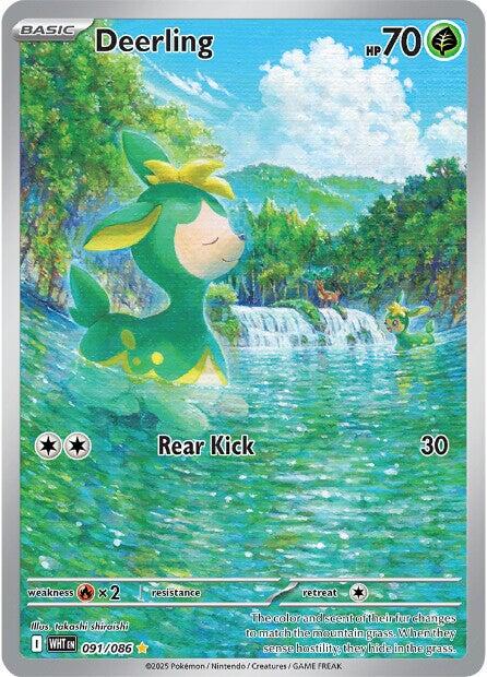 Deerling (091/086) [Scarlet & Violet: White Flare] | Exor Games Bridgewater