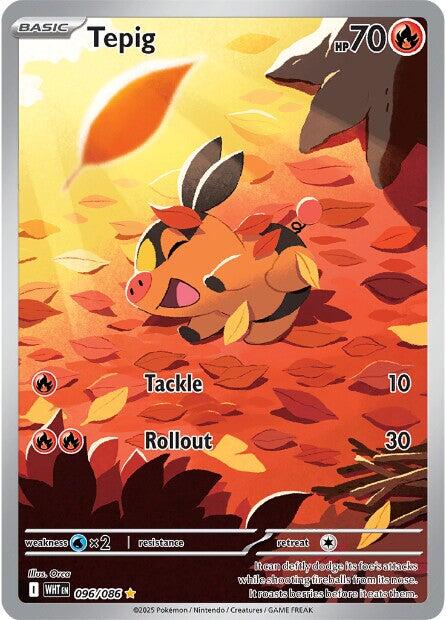Tepig (096/086) [Scarlet & Violet: White Flare] | Exor Games Bridgewater