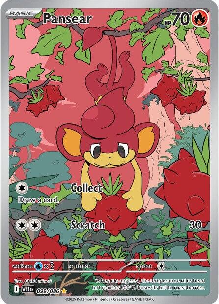 Pansear (099/086) [Scarlet & Violet: White Flare] | Exor Games Bridgewater