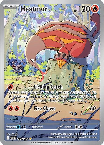 Heatmor (104/086) [Scarlet & Violet: White Flare] | Exor Games Bridgewater