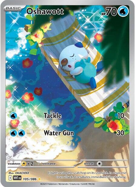 Oshawott (105/086) [Scarlet & Violet: White Flare] | Exor Games Bridgewater
