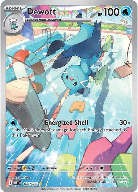 Dewott (106/086) [Scarlet & Violet: White Flare] | Exor Games Bridgewater