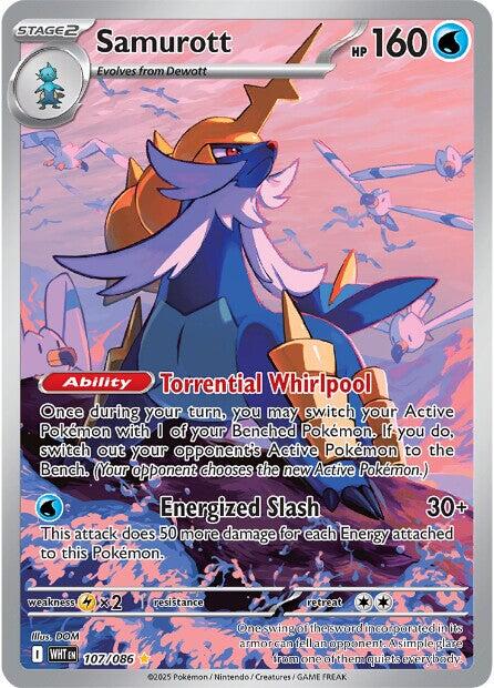 Samurott (107/086) [Scarlet & Violet: White Flare] | Exor Games Bridgewater