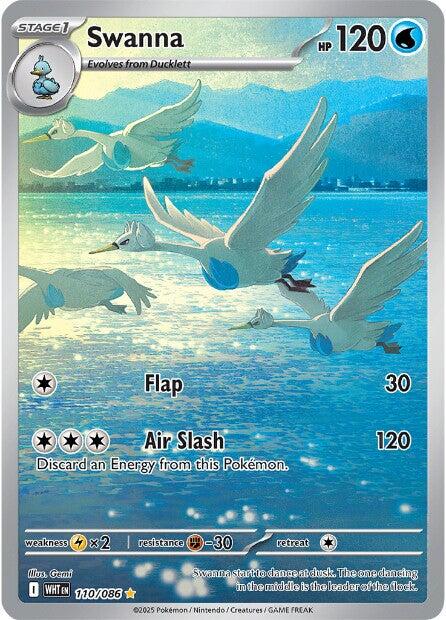 Swanna (110/086) [Scarlet & Violet: White Flare] | Exor Games Bridgewater