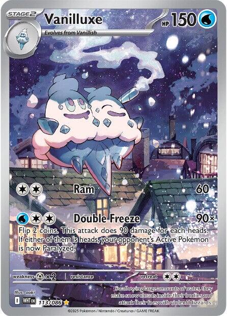 Vanilluxe (113/086) [Scarlet & Violet: White Flare] | Exor Games Bridgewater