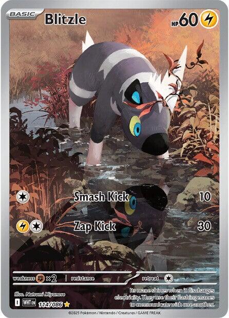 Blitzle (114/086) [Scarlet & Violet: White Flare] | Exor Games Bridgewater