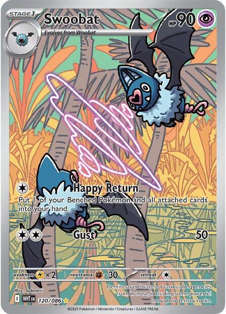 Swoobat (120/086) [Scarlet & Violet: White Flare] | Exor Games Bridgewater
