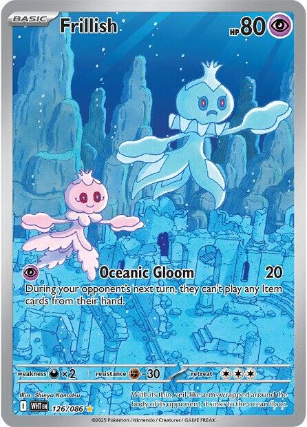 Frillish (126/086) [Scarlet & Violet: White Flare] | Exor Games Bridgewater