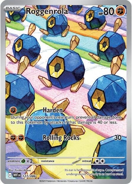 Roggenrola (127/086) [Scarlet & Violet: White Flare] | Exor Games Bridgewater