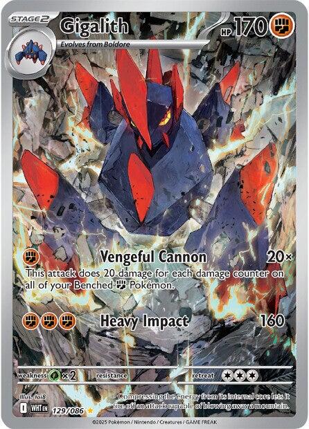 Gigalith (129/086) [Scarlet & Violet: White Flare] | Exor Games Bridgewater