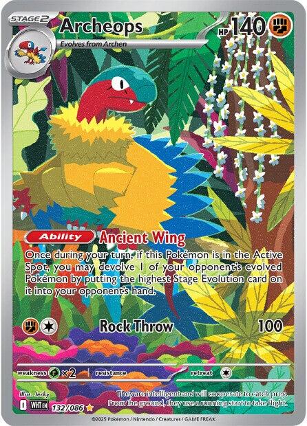 Archeops (132/086) [Scarlet & Violet: White Flare] | Exor Games Bridgewater