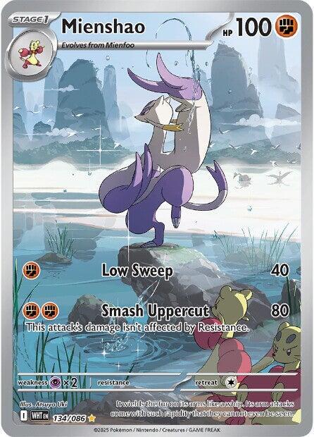 Mienshao (134/086) [Scarlet & Violet: White Flare] | Exor Games Bridgewater