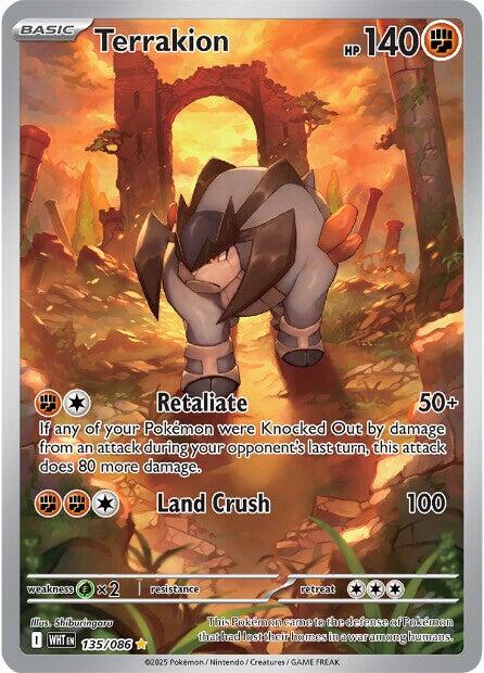 Terrakion (135/086) [Scarlet & Violet: White Flare] | Exor Games Bridgewater