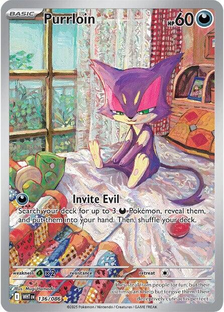 Purrloin (136/086) [Scarlet & Violet: White Flare] | Exor Games Bridgewater