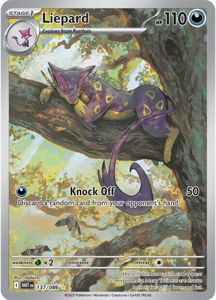 Liepard (137/086) [Scarlet & Violet: White Flare] | Exor Games Bridgewater