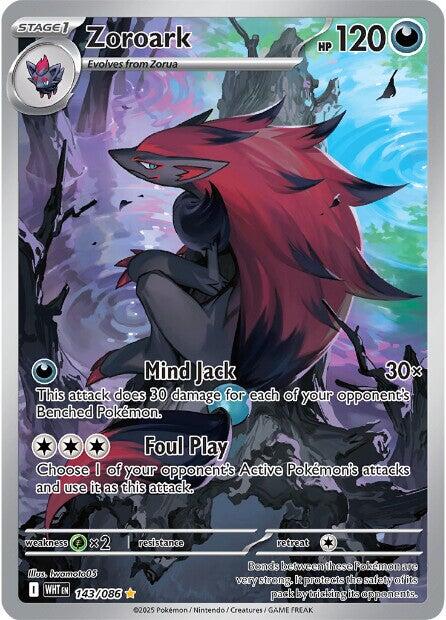 Zoroark (143/086) [Scarlet & Violet: White Flare] | Exor Games Bridgewater