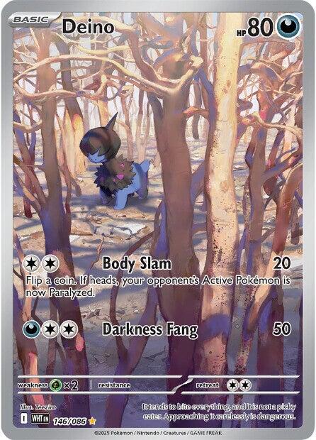 Deino (146/086) [Scarlet & Violet: White Flare] | Exor Games Bridgewater