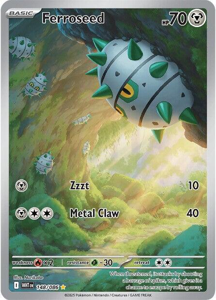 Ferroseed (148/086) [Scarlet & Violet: White Flare] | Exor Games Bridgewater
