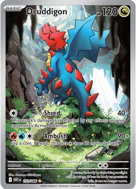 Druddigon (151/086) [Scarlet & Violet: White Flare] | Exor Games Bridgewater