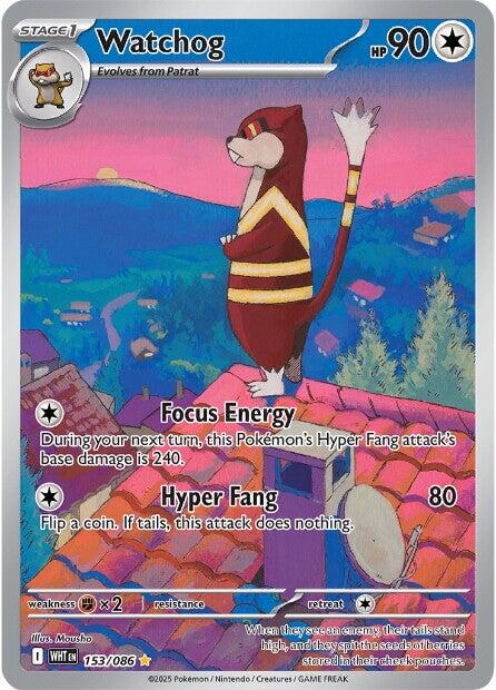 Watchog (153/086) [Scarlet & Violet: White Flare] | Exor Games Bridgewater