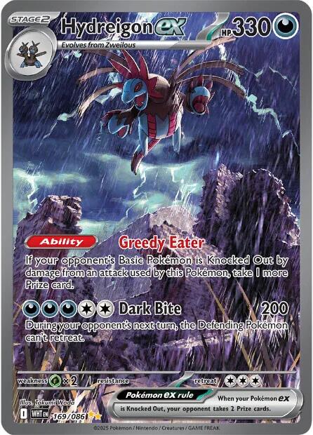 Hydreigon ex (169/086) [Scarlet & Violet: White Flare] | Exor Games Bridgewater