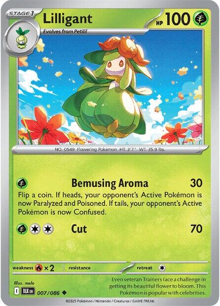 Lilligant (007/086) [Scarlet & Violet: Black Bolt] | Exor Games Bridgewater