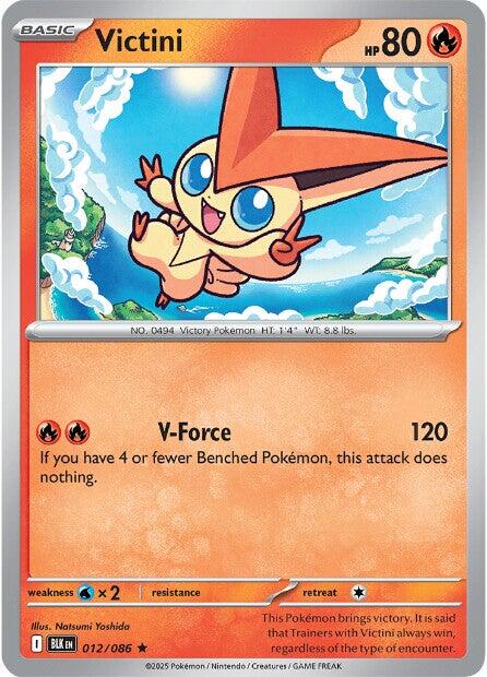 Victini (012/086) [Scarlet & Violet: Black Bolt] | Exor Games Bridgewater