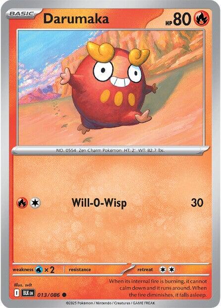 Darumaka (013/086) [Scarlet & Violet: Black Bolt] | Exor Games Bridgewater