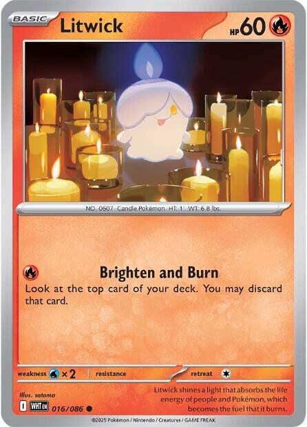 Litwick (016/086) [Scarlet & Violet: White Flare] | Exor Games Bridgewater