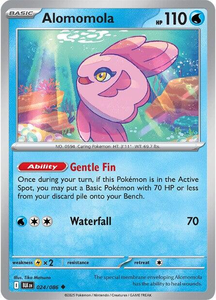 Alomomola (024/086) [Scarlet & Violet: Black Bolt] | Exor Games Bridgewater