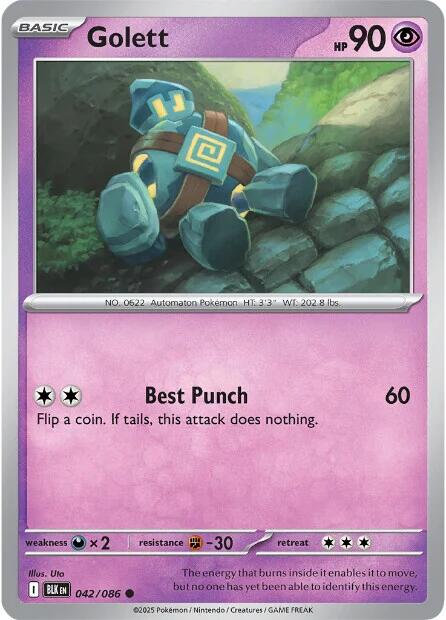 Golett (042/086) [Scarlet & Violet: Black Bolt] | Exor Games Bridgewater