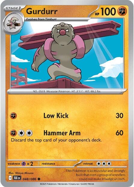 Gurdurr (048/086) [Scarlet & Violet: Black Bolt] | Exor Games Bridgewater