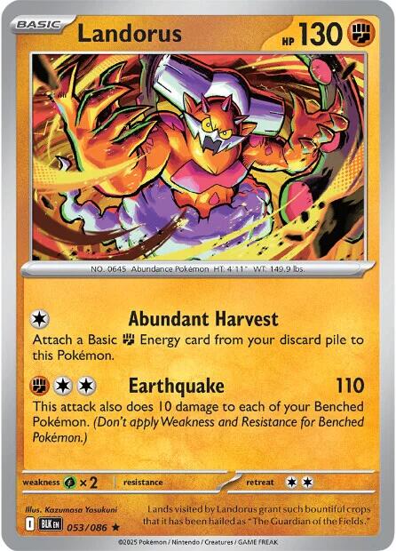 Landorus (053/086) [Scarlet & Violet: Black Bolt] | Exor Games Bridgewater